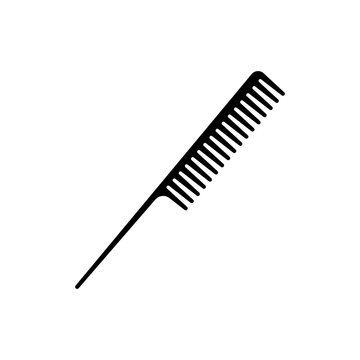 comb for hair cutting salon concept