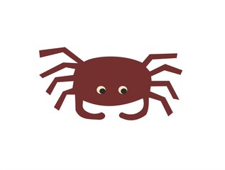 DRAWING OF A BROWN CRAB