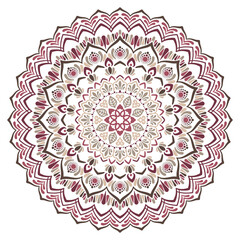 マンダラアート(キュート、女性向け、ドット)