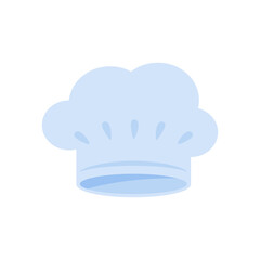 Chef hat. A tall white kitchen hat.