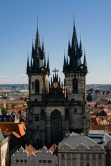 Naklejka na ściany i meble Church of Our Lady before Týn, Prague