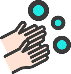 Infection Virus Icon, Outline Style