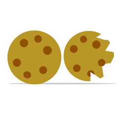 biscuit vector illustration
