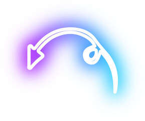 Collection of arrow neon