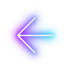 Collection of arrow neon