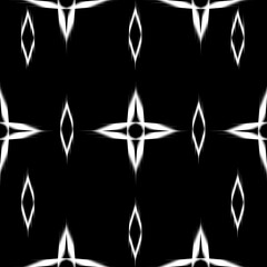 black and white illustration of a persongeometric ethnic oriental ikat seamless pattern traditional imitation yarn design for background carpet wallpaper clothing wrap batik fabric embroidery style ve