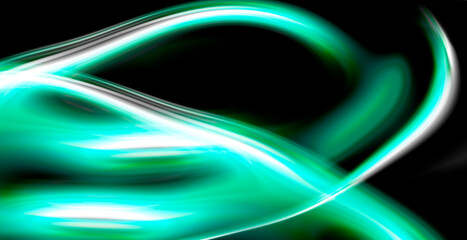 blue smoke on a black background blurred abstract high resolution wave