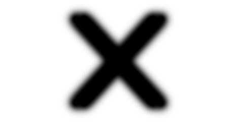 Obraz premium black cross on a white background high resolution painted with an oil brush