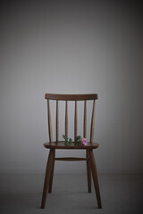 Chair and Rose.