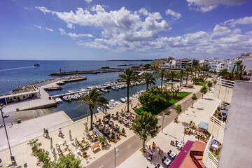 Fototapeta na wymiar Cala Bona ( Port Vell),Mallorca, islas baleares, Spain