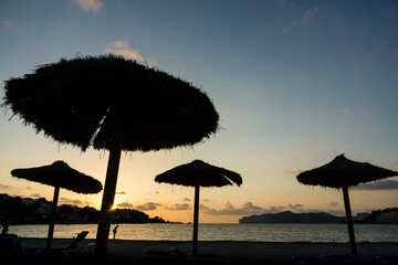 Santa Ponsa beach, Calvia, Mallorca, Balearic Islands, Spain