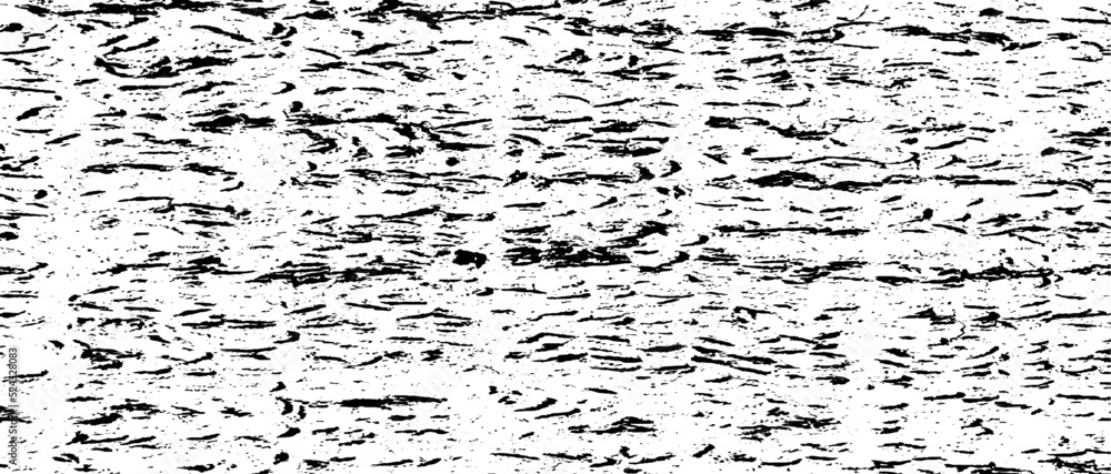 Aufkleber small uneven spots and particles of debris. abstract vector texture. distressed uneven background. g