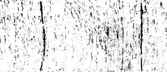 Small uneven spots and particles of debris. Abstract vector texture. Distressed uneven background. Grunge texture overlay with fine grains isolated on white background. Vector illustration. EPS10.