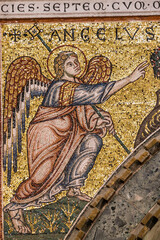 mosaico, Basílica de Santa Eufrasia, siglo VI (declarada Patrimonio de la Humanidad por la...