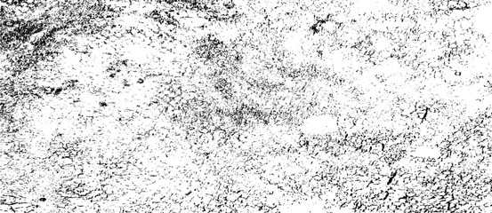 Rough black and white texture vector. Distressed overlay texture. Grunge background. Abstract textured effect. Vector Illustration. Black isolated on white background. EPS10