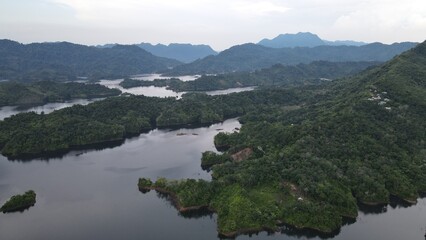 The Mountains and Fjords of Milford Sound and Doubtful Sound, New Zealand. Bengoh Valley, Sarawak.