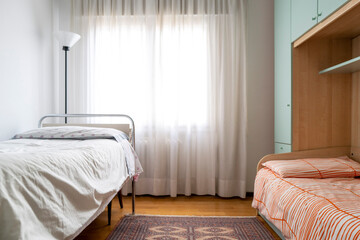 Obraz premium Interiors of rental vacation Italian apartment