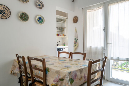 Interiors Of Rental Vacation Italian Apartment