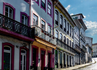 Fototapeta premium old buildings in Agra do Heroismo, Terceira, Azores