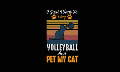 Volleyball T-shirt Design