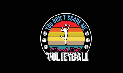 Volleyball t-shirt design