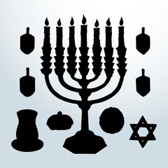 Donut. Vector drawing