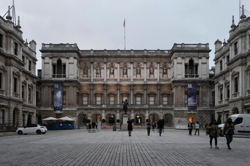 Fototapeta na wymiar Entrance of Royal Academy of Art