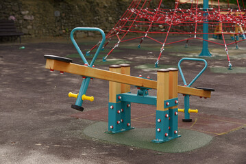 children playground in the park