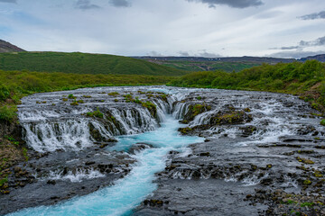 Bruarfoss Waterfall