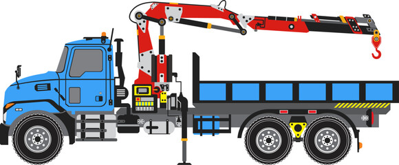 Boom Truck or Articulating Crane © Baginda M. L. Tobing