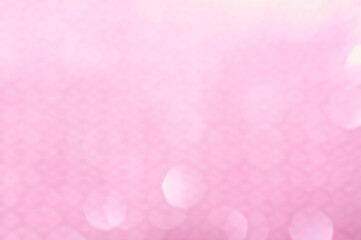 Pink violet abstract background with round bokeh circles . High quality photo