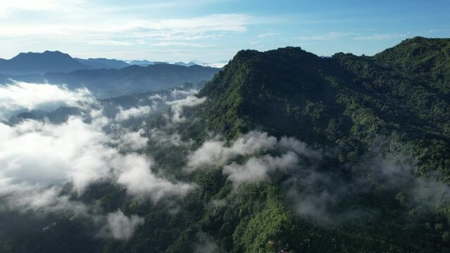 The Mountains and Fjords of Milford Sound and Doubtful Sound, New Zealand. Bengoh Valley, Sarawak.