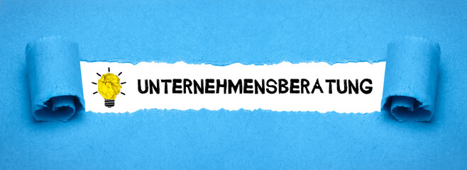 Unternehmensberatung