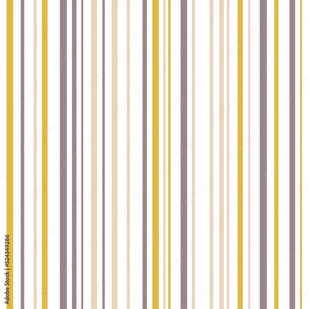 Poster Seamless striped pattern. Repeating retro stripes texture. Abstract background with vertical lines. Vector ornament. 
