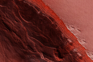 Mars surface, texture. Elements of this image furnished by NASA © Artsiom P
