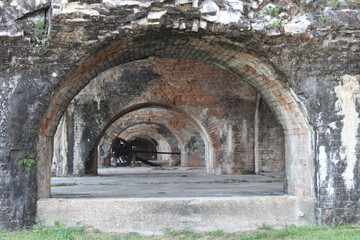 Fort Pickens Fort In Pensacola Florida. 