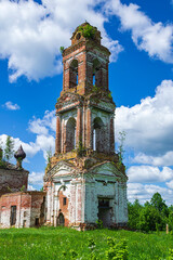 Abandoned Orthodox bell tower