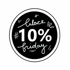 Black Friday, discounts. Use in your arts for better results in your sales. Lettering style, innovating is necessary!