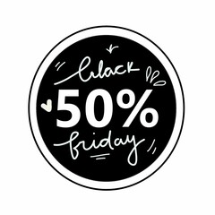 Black Friday, discounts. Use in your arts for better results in your sales. Lettering style, innovating is necessary!