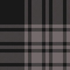 Plaid check pattern. Seamless fabric texture. Tartan textile print.