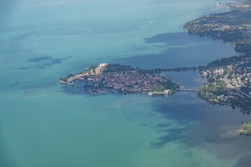 Lindau at the lake of Constance in Germany