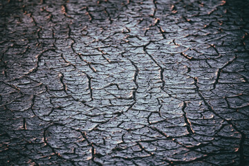 Dry dirt pattern of De-Na-Zin Wilderness
