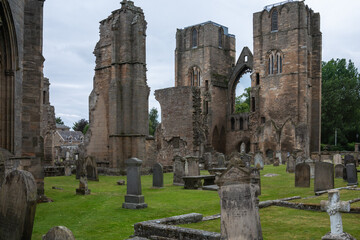 Fototapeta na wymiar Ruins of the Elgin Cathedral 