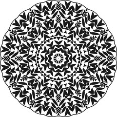 Premium Vector decorative mandala design. colouring mandala design