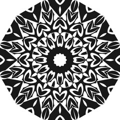 Premium Vector decorative mandala design. colouring mandala design