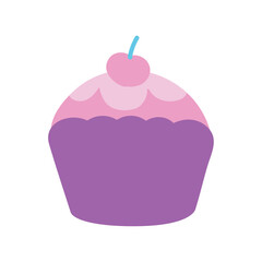 cupcake with fruit