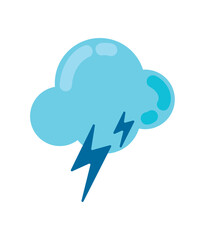 cloud storm icon