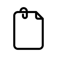 File icon. document sign. vector illustration