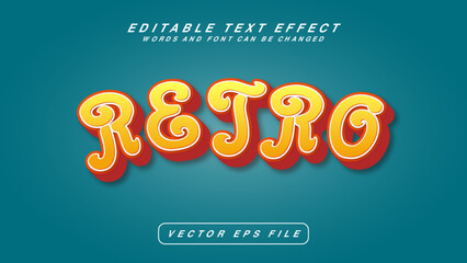 Retro Text Effect