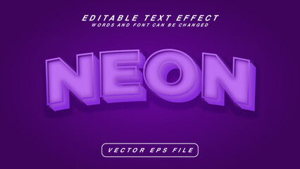 Neon Text Effect